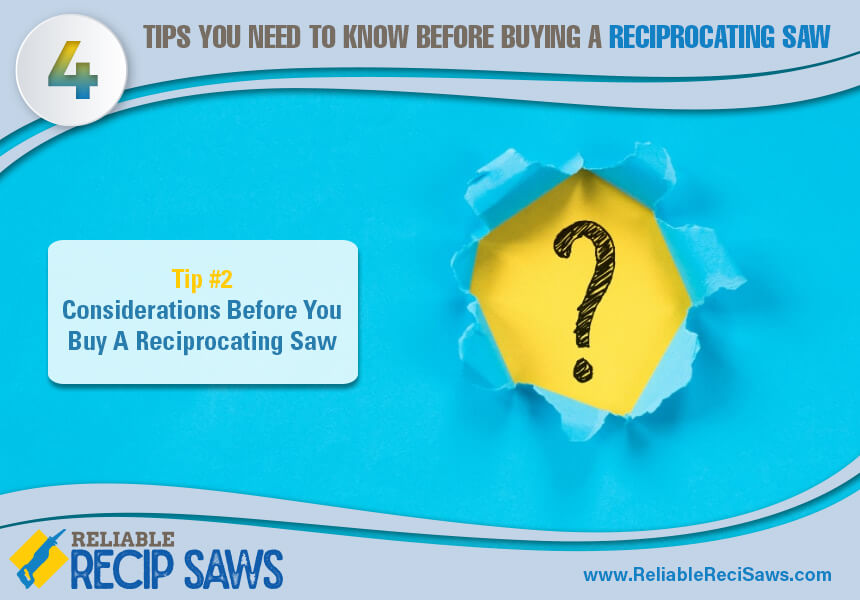  tips to buying reciprocating saws